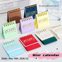 2026ปฏิทินตั้งโต๊ะขนาดเล็กจิ๋วสำหรับใช้วางบนโต๊ะหรือออฟฟิศของขวัญปีใหม่