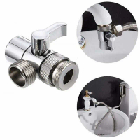 Splitter Keran Air Sink Diverter Valve Water Tap Connector
