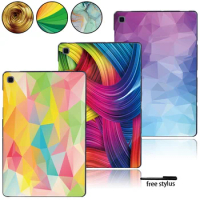 Tablet Case for Samsung Galaxy Tab A A6 10.1"/Tab A 9.7"10.1"10.5"/Tab E 9.6" Watercolor Pattern Hard Shell