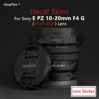 E PZ 10-20 F4G Lens Decal Skin for Sony E PZ 10-20mm f/4 G ( SELP1020G ) Lens Decal Protector Cover Film Warp Cover Case