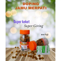 JAMU PIL MERPATI GIRING KEKET 100 butir NAFAS KUAT BURUNG DARA JUARA