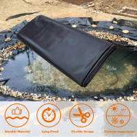 10X20' HDPE Pond Liner Flexible Waterproof Garden Fish Pond Pool Liner with 0.3mm Thickness