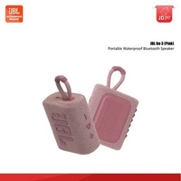 JBL Go 3 / JBL GO3 Portable Waterproof Bluetooth Speaker ORIGINAL PINK