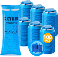 40 Pack Vomit Bags 1000ml Emesis Bags Portable Throw Up Puke Nausea Bag for Women Leak Resistant for