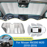 Window Visor For Nissan NV200 M20 Evalia Chevrolet City Express 2010~2016 Windshield Sun Shade Cover Sunproof Protection Parasol