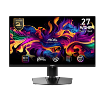 【MSI 微星】MAG 271QPX E2 27型 QD-OLED 2K 240Hz 電競螢幕(WQHD/Type C/Adaptive sync/0.03ms/HDR400)