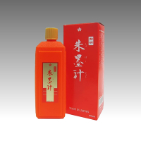 日本 開明 朱墨汁 紅色墨汁 朱液 墨液 400ml /瓶 BO8010