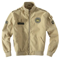 Jacket Men Spring Autumn Cotton Male Casual Air Force Flight Jackets hombre Plus Size M-6XL Bomber Jacket Men