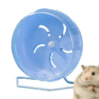 Silent Hamster Wheel Hamster Wheels Dwarf Hamster Toys Small Animal Toys With Stand Silent Wheel Hamster Exercise Wheels 5.5