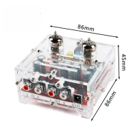 XH A201 6J1 Tube Preamplifier Board HIFI Class A Audio Tone Control with