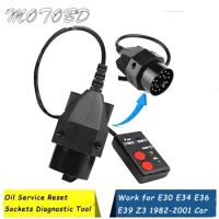 2024 New Hot Sell Pin Reset Tool 20 Pin Sockets Oil Service Reset Scan Diagnostic Tool For BMW 1982 to 2001 E30 E34 E36 E39 Z3