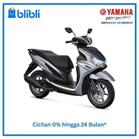 Yamaha FreeGo 125 Connected Sepeda Motor [OTR Jabodetabekser] Silver Jakarta