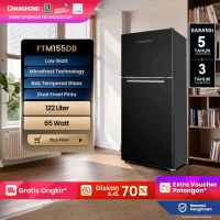 Kulkas 2 Pintu Changhong FTM155DB [122L] dengan Kombinasi Pendingin-Pembeku - Lemari