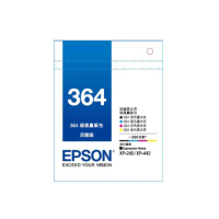 【EPSON】官方直營 1黑3彩墨水組★T364 1黑3彩墨水匣(XP-245/XP442)