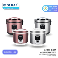 SEKAI RICE COOKER CMW520 PENANAK N MAGIC COM PENGHANGAT N