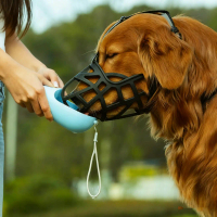 Rọ mõm chó CICI chống cắn, chống sủa, chống ăn bậy cho chó lớn, rọ mõm cho chó Golden Retriever, rọ 