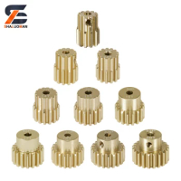 3.175mm M0.8 32P Motor Gear 7075 Aluminum Alloy 11T 12T 13T 14T 15T 16T 17T 18T 19T 20T Pinion for 1/10 1/8 RC Car