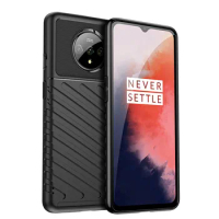 Matte Case for Oneplus 7T 1+7t Luxury Slim Armor Soft Silicone Back Cover for One Plus 7t Shockproof Case Coque Fundas