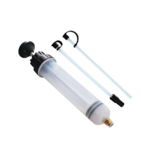 針筒型抽油 500ml 刻度顯示(手動抽油器 煞車油抽油 齒輪油注油器 針筒型抽油 真空抽油)