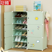 兒童鞋架多層卡通可愛迷你小號防塵家用小型小童小孩寶寶鞋柜簡易