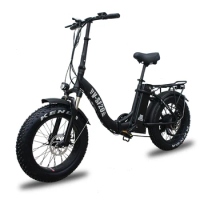SF20 step through 20" electric city bike 20inch folding fat tire ebike 750w