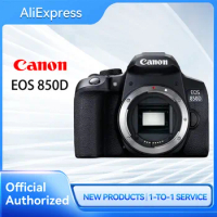 Canon EOS 850D Rebel T8i APS-C DSLR SLR Digital Compact Camera Fotografica Profesional With EF-S 18-55mm F4-F5.6 IS STM Lens
