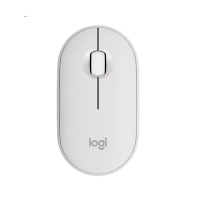 【Logitech 羅技】Pebble M350s 無線藍牙滑鼠(珍珠白)