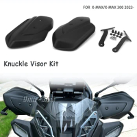 For YAMAHA XMAX125 XMAX300 X-MAX 125 X-Max 300 2023 2024 New Knuckle Visor Motorcycle Waterproof Handguard Hand Guard Windshield