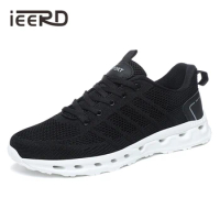 Mesh Light Running Shoes For Men Sneakers Breathable And Cushioning Sport Shoes Soft Walking Shoes
