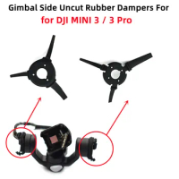 1 Pair Original Gimbal Rubber Damping Cushion for DJI Mini 3 Pro Shock-absorber Ball Replacement for DJI Mini 3 Pro Repair Parts