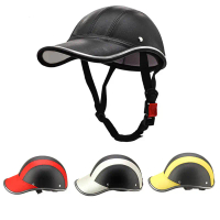 Cross-Border Exclusive Motorcycle Helmet Electric Bike Harley Half Helmet Summer Helmet Baseball Cap