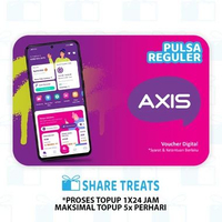 Axis Pulsa Reguler by ShareTreats Rp 25.000
