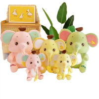 ￼Boneka Gajah Pisang Boneka gajah belalai pisang lucu super halus bahan Premium