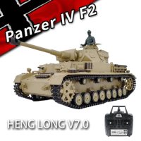 COOLBANK henglong Modified Upgrade Edition 1/16 2.4ghz Remote Control German Panzer IV F2 Tank Model Airsoft with tank stickers