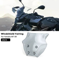 For YAMAHA MT-09 SP 2024 MT09 SP MT 09 Motorcycle Windshield Risen Wind Screen Front Spoiler Air Deflector Screen