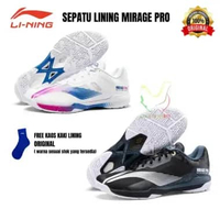 SEPATU LINING BULUTANGKIS BADMINTON LINING MIRAGE PRO ORIGINAL 40 1/3 BLACK