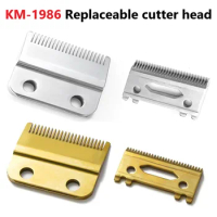 Kemei-1986 Professional Hair Clipper Blade Screws Silver Golden Replacement Blade Hair Trimmer Carton Steel Accessories Blade