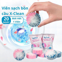 ( Combo 8 Viên ) Viên Thả Bồn Cầu CleanZ Làm Sạch Khuẩn , Thơm Mát Hương Đào