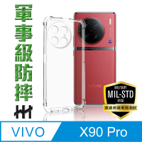 【HH】vivo X90 Pro -6.78吋-軍事防摔手機殼系列(HPC-MDVVX90P)