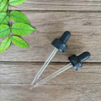 หลอดหยด ดรอปเปอร์ Dropper + แท่งแก้ว ขนาด 60 ซีซี 12 ชิ้น - โหล