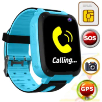 Kids Smart Watch 1.44 INCH Touch Screen GPRS LBS Location SOS Call Remote Monitor GSM Anti-Lost Watch for KidS