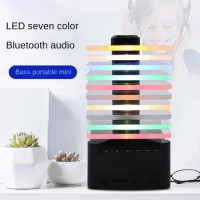 Creative wireless LED colorful Bluetooth speaker new Bluetooth subwoofer portable colorful mini sound