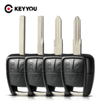 KEYYOU For Chevrolet Cruze Aveo For Opel 3 Buttons Car Cover YM-28 HU100 HU46 HU43 Blade Remote Key Shell Case