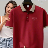kaos polo polos sablon milano bigsize jumbo size M-Xxxxxxl (6XL) kaos merah kancing grafis Golf Baha