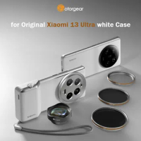 Fotorgear Filter Set for Xiaomi 13 Ultra Original White Photography Kit CPL Black Mist Filter 75mm Macro Lens Filter Photo Kit