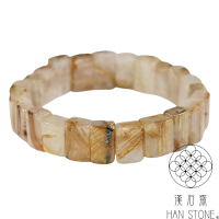 【漢石齋】天然2A級鈦晶手排(版寬11.5mm/ 35g)
