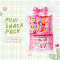 Mini Snack Pack Aesthetic | Snack Gift Lucu untuk Bagi-Bagi | Bingkisan Snack Mini