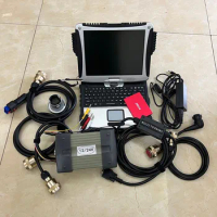 mb star c3 with diagnostic computer used laptop cf19 I5 4G and 256GB SSD High Quality software installed Ready to use