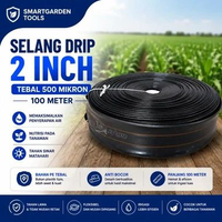 Selang Drip Irigasi Pertanian Panjang 100 Meter 2 Inch Selang Irigasi Perkebunan PE Tebal