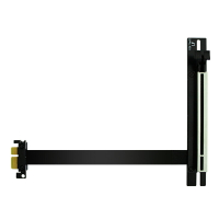 PCI-E  x1轉x16顯卡延長線 全速 PCIE3.0轉接線顯卡擋接口【北歐家居生活】